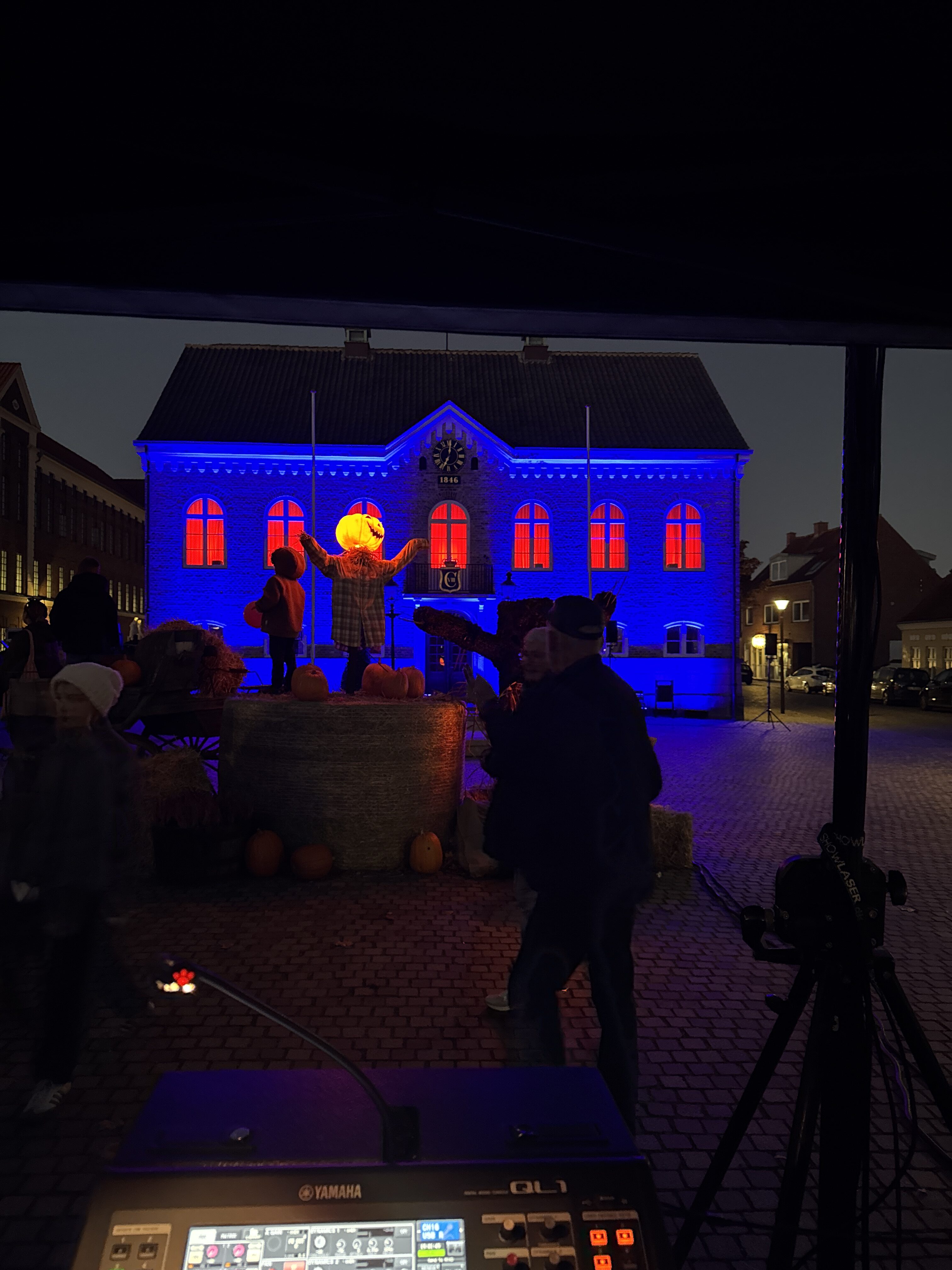 Halloween på torvet